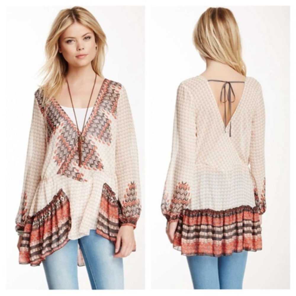 Free People 'Into The Mystic' Boho Peasant Tunic
